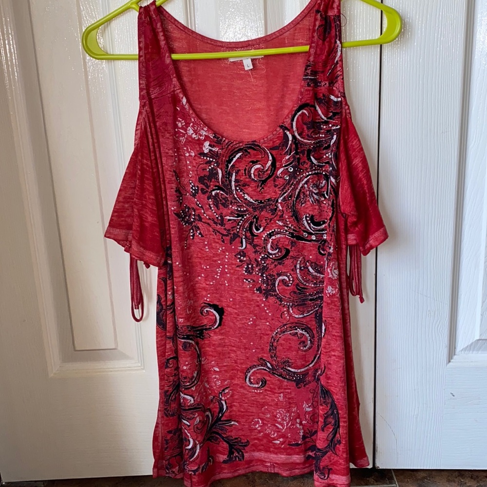 Maurices cold shoulder top